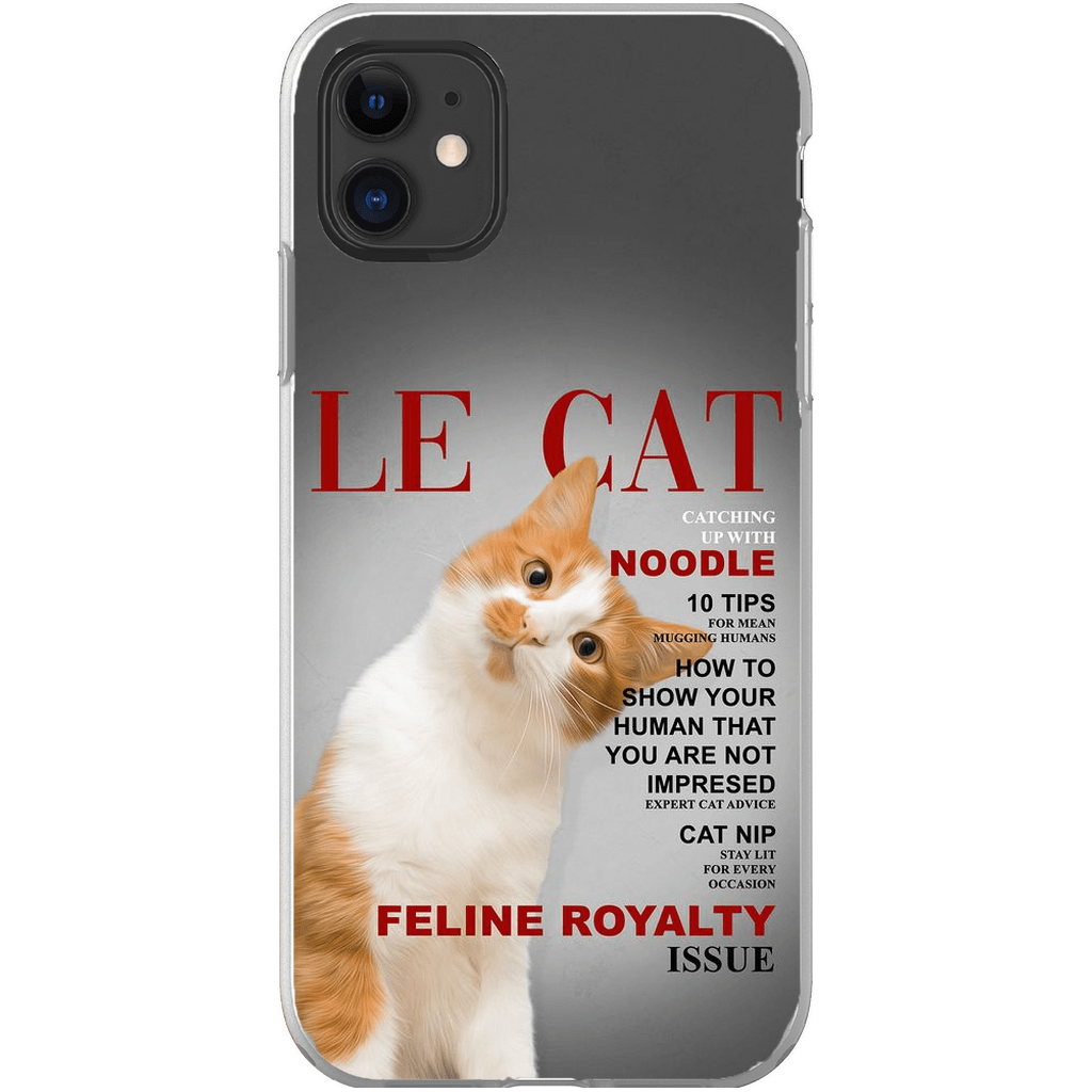 Funda para móvil personalizada &#39;Le Cat&#39;