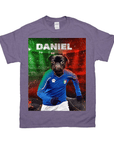 Camiseta personalizada para mascotas 'Italia Doggos Soccer'