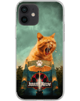 Funda para móvil personalizada 'Jurassic Meow'