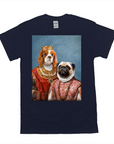 Camiseta personalizada con 2 mascotas 'Reina y Archiduquesa' 