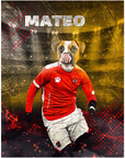 Puzzle personalizado para mascotas 'Austria Doggos Soccer'