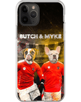 'Austria Doggos' Funda personalizada para teléfono con 2 mascotas