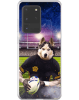 Funda para móvil personalizada 'El jugador de rugby'