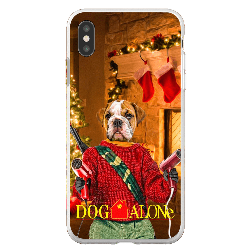 Funda para teléfono personalizada &#39;Perro solo&#39;