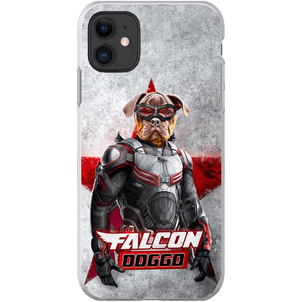 Funda para móvil personalizada &#39;Falcon Doggo&#39;