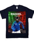 Camiseta personalizada para mascotas 'Italia Doggos Soccer'