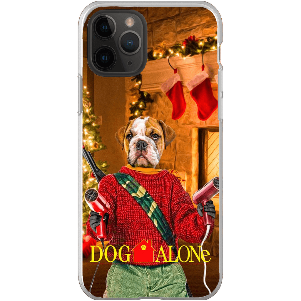 Funda para teléfono personalizada &#39;Perro solo&#39;