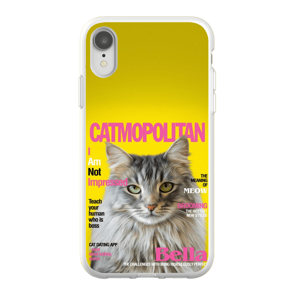 Funda para móvil personalizada &#39;Catmopolitan&#39;