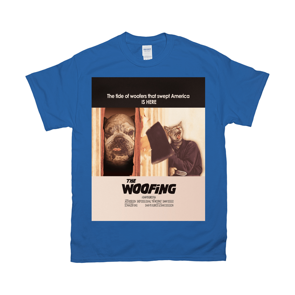 Camiseta personalizada para 2 mascotas &#39;The Woofing&#39; 