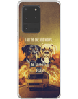 Funda personalizada para teléfono con 2 mascotas 'Barking Bad'