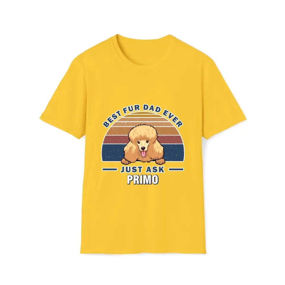 Mejor papá de piel - Camiseta personalizada