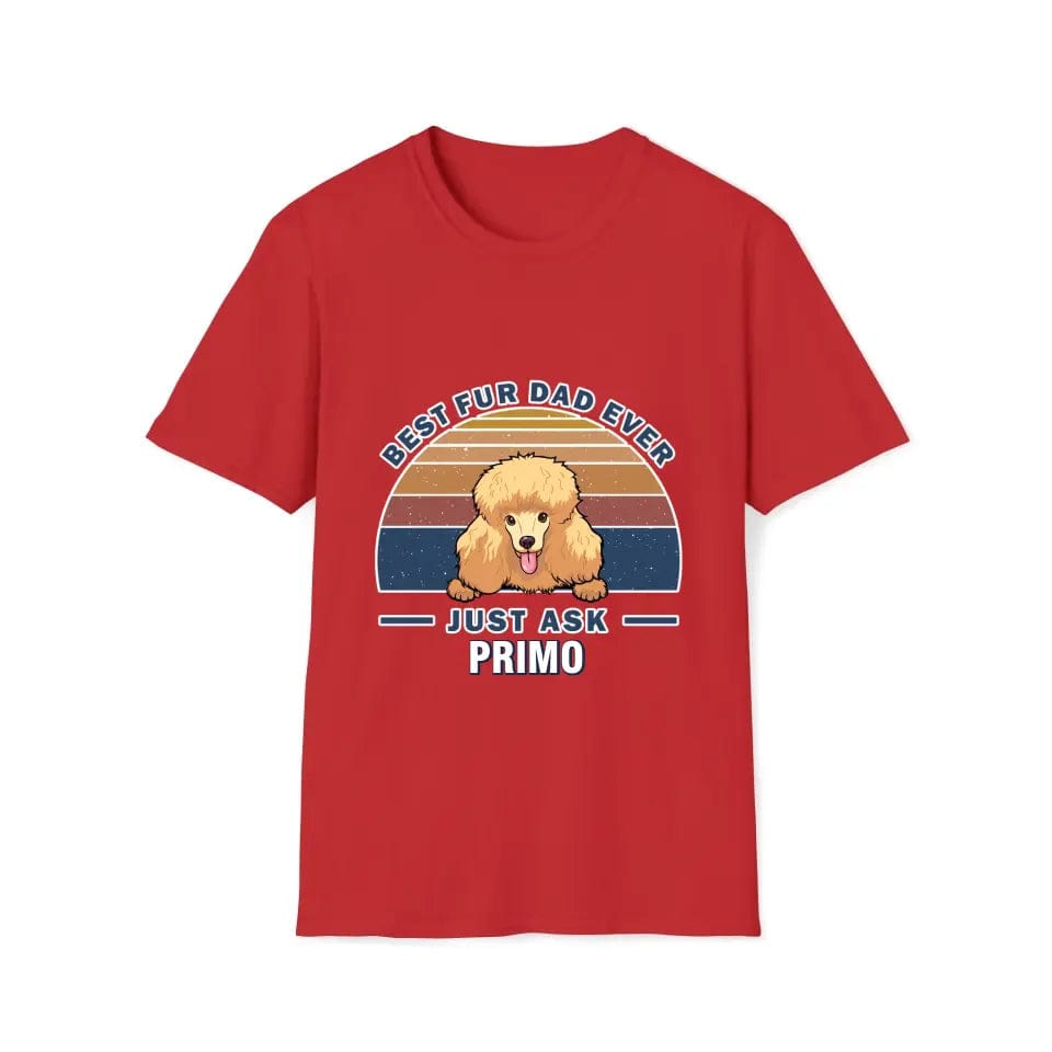 Mejor papá de piel - Camiseta personalizada