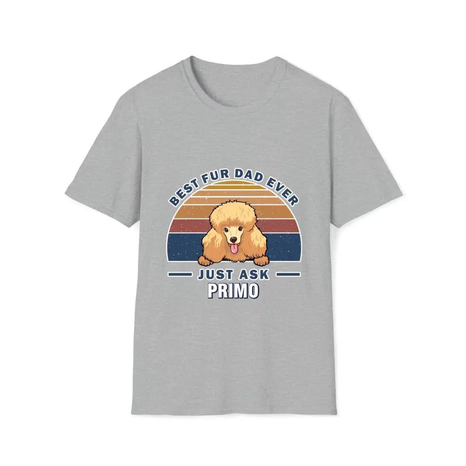 Mejor papá de piel - Camiseta personalizada