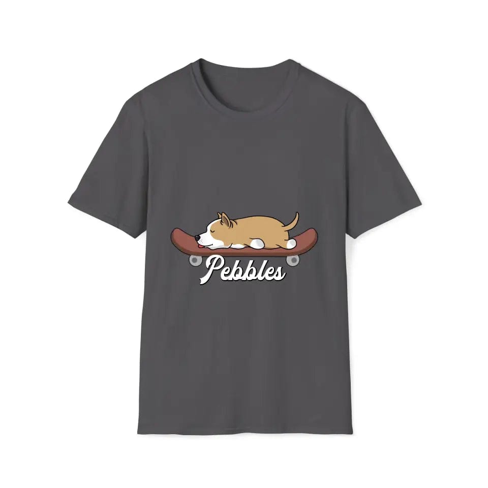 Perro patinador -Camiseta personalizable