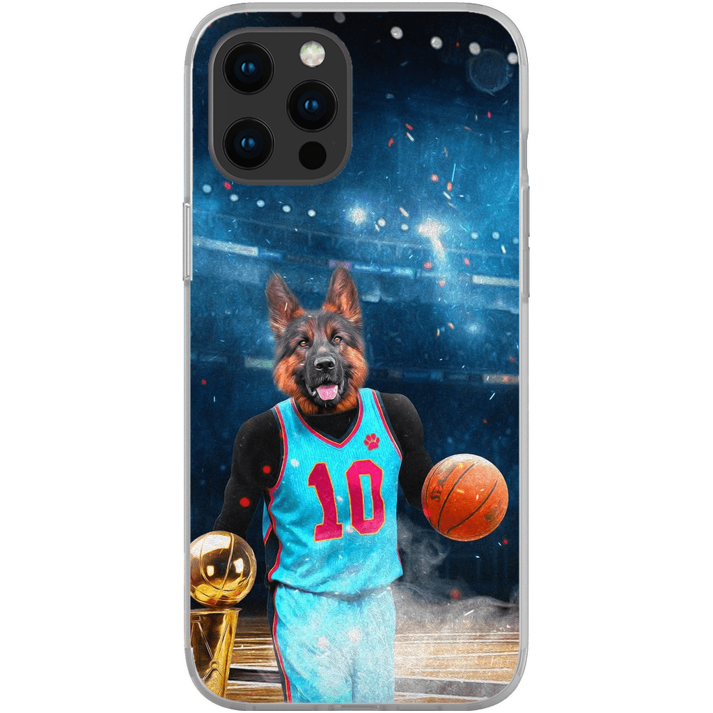 Funda para móvil personalizada &#39;El jugador de baloncesto&#39;