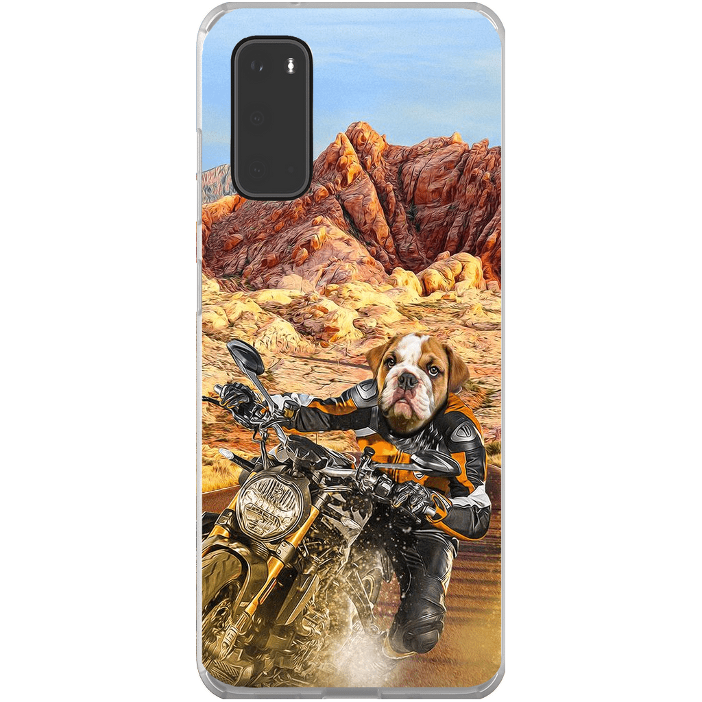 Funda para móvil personalizada &#39;Dogati Rider&#39;