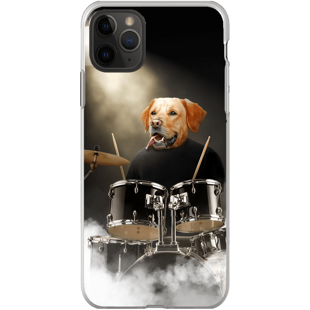 Funda para móvil personalizada &#39;El baterista&#39;