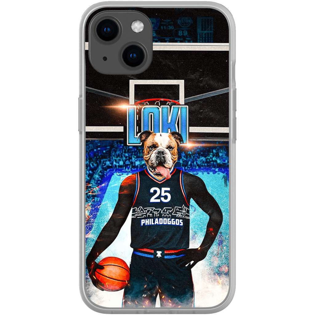 Funda para teléfono personalizada &#39;Philadoggos 76ers&#39;