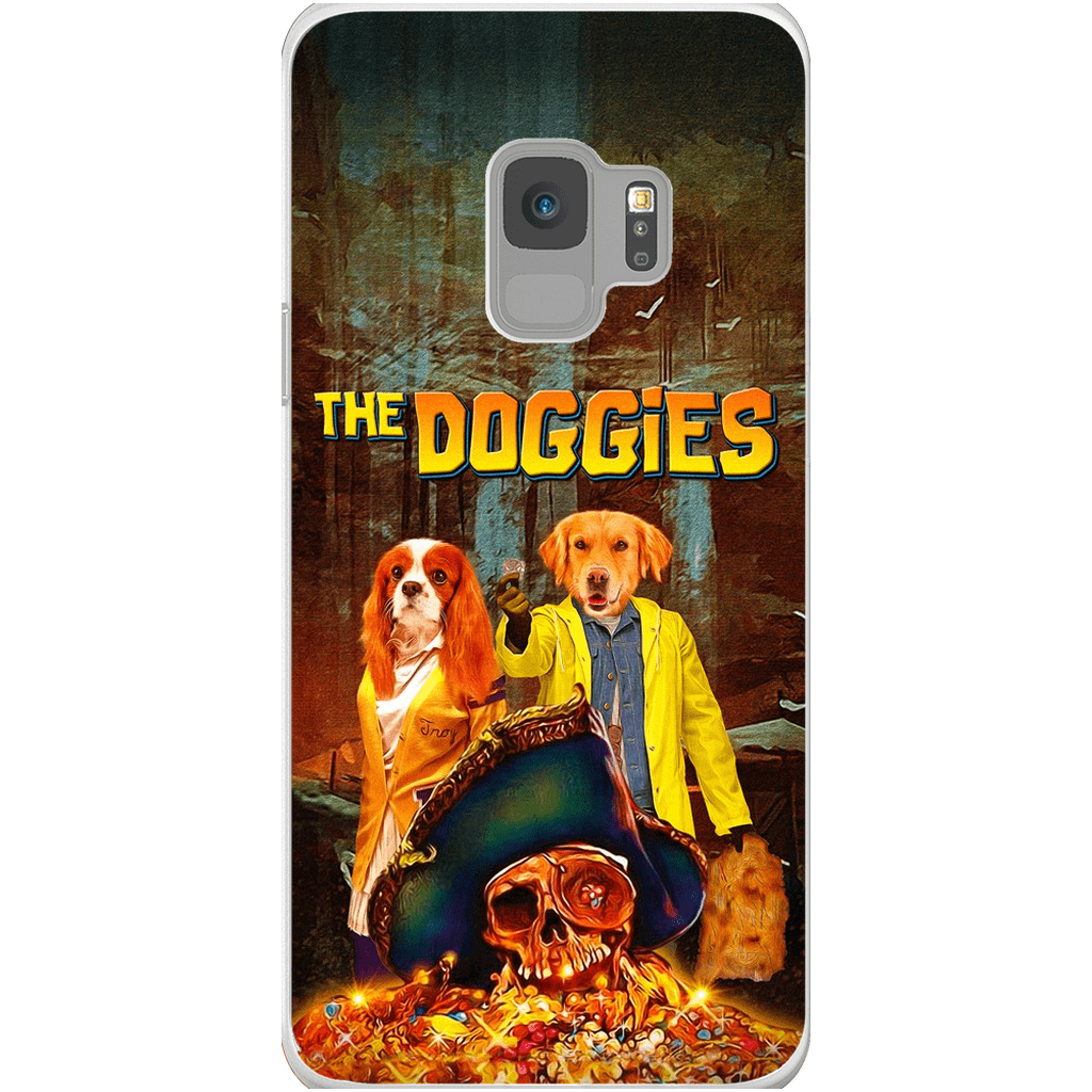 Funda personalizada para teléfono con 2 mascotas &#39;The Doggies&#39;