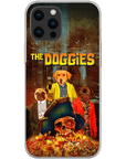 'The Doggies' Funda personalizada para teléfono con 3 mascotas