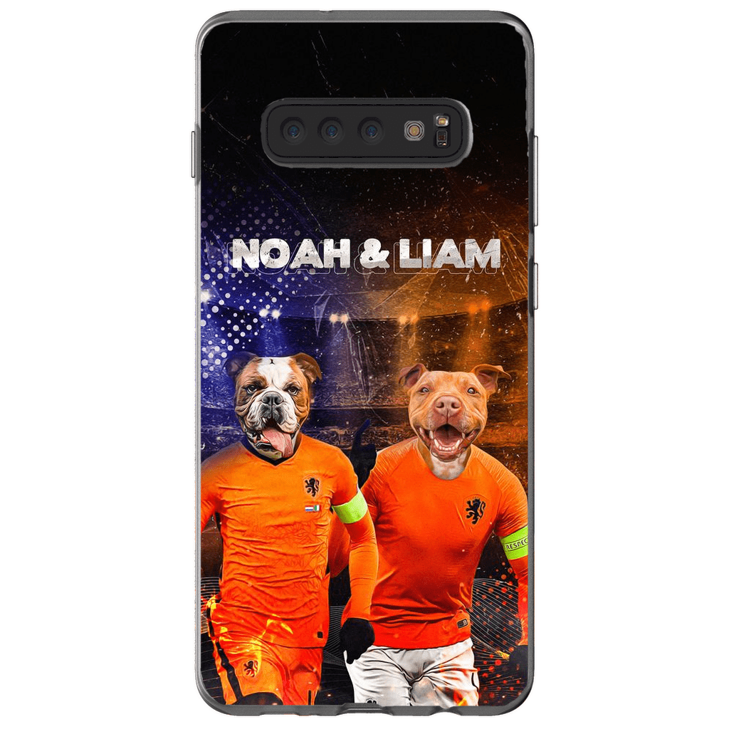 Funda personalizada para teléfono con 2 mascotas &#39;Holland Doggos&#39;