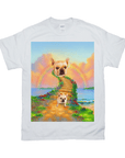 Camiseta personalizada para mascotas 'El puente del arcoíris'