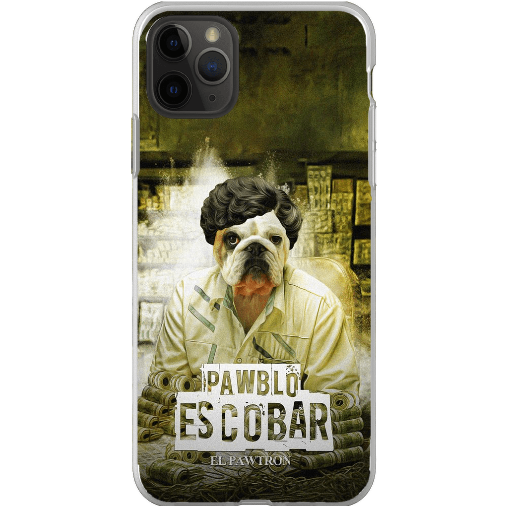 Funda para móvil personalizada &#39;Pawblo Escobar&#39;