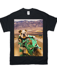 Camiseta personalizada para mascota 'Kawadawgi Rider'