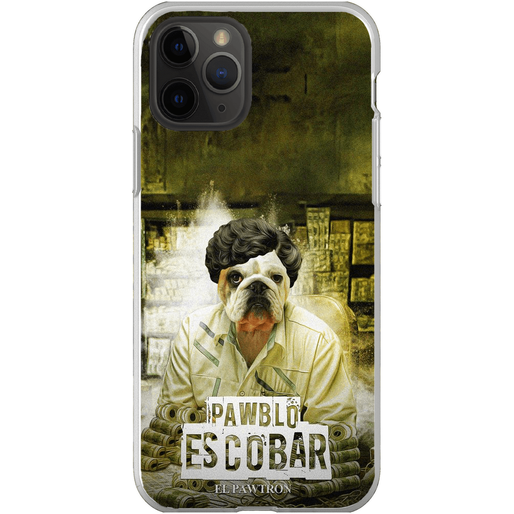 Funda para móvil personalizada &#39;Pawblo Escobar&#39;