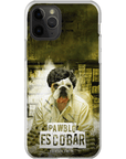 Funda para móvil personalizada 'Pawblo Escobar'