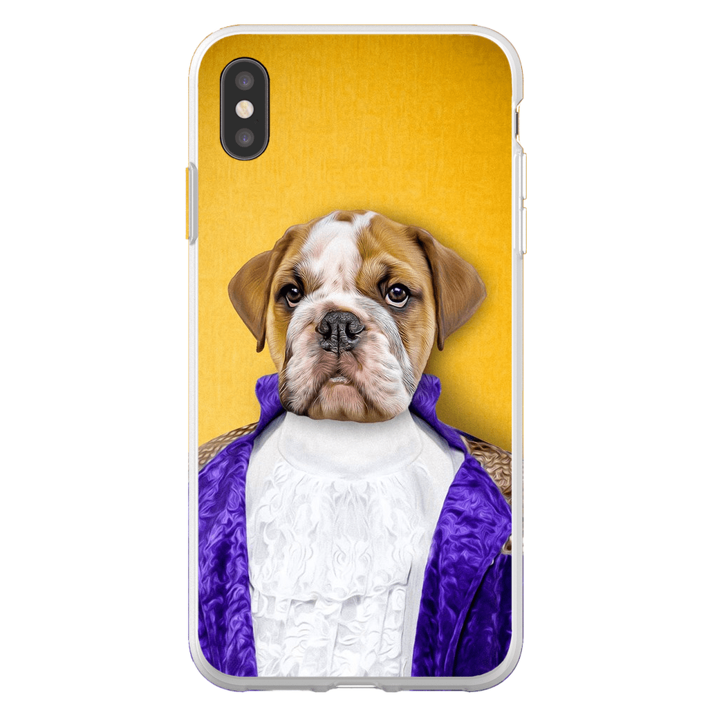 Funda para móvil personalizada &#39;El Príncipe-Doggo&#39;