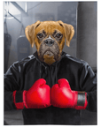 Manta personalizada para mascotas 'El Boxer' 