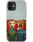 Funda personalizada para teléfono con 2 mascotas 'Beavis y Buttsniffer'