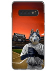 Funda para móvil personalizada 'El jugador de béisbol'