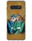 Funda personalizada para teléfono con 2 mascotas 'The Golfers'