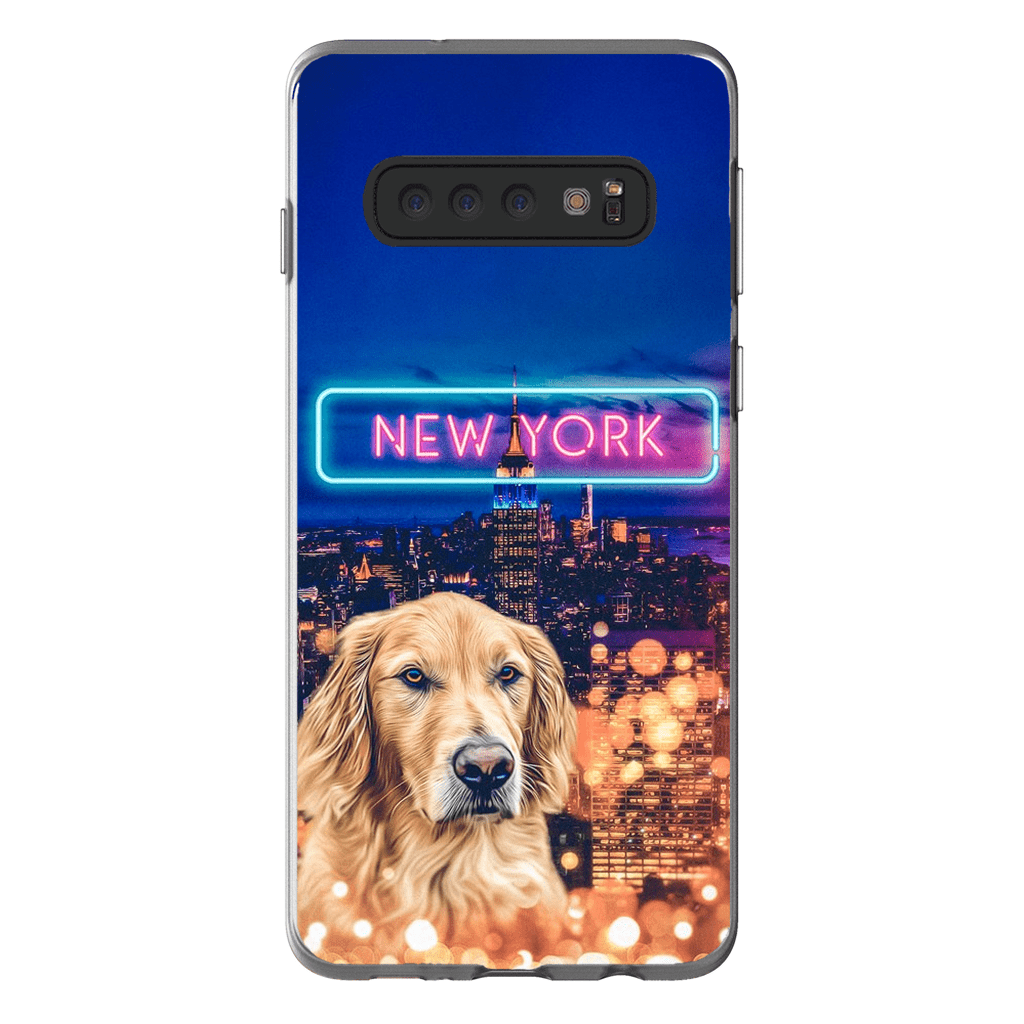 Funda para móvil personalizada &#39;Doggos de Nueva York&#39;