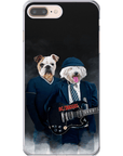 Funda personalizada para teléfono con 2 mascotas 'AC/Doggos'