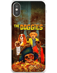 'The Doggies' Funda personalizada para teléfono con 4 mascotas