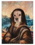 Manta personalizada para mascotas 'Dogga Lisa' 