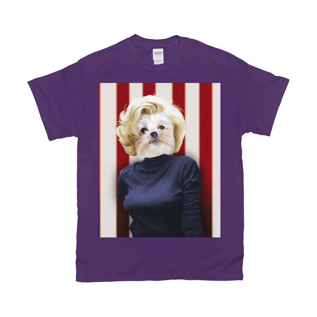 Camiseta personalizada para mascota &#39;Marilyn Monpaw&#39;