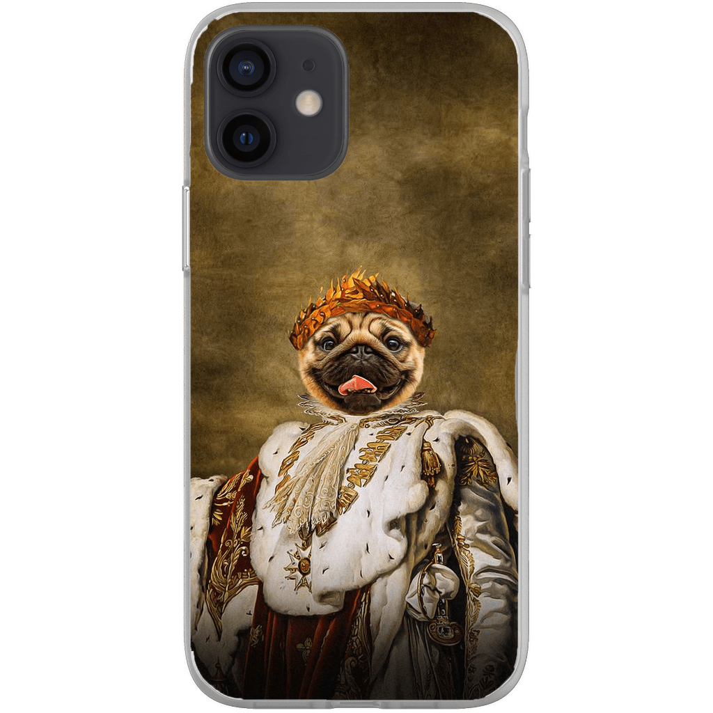 Funda para móvil personalizada &#39;El Rey Blep&#39;