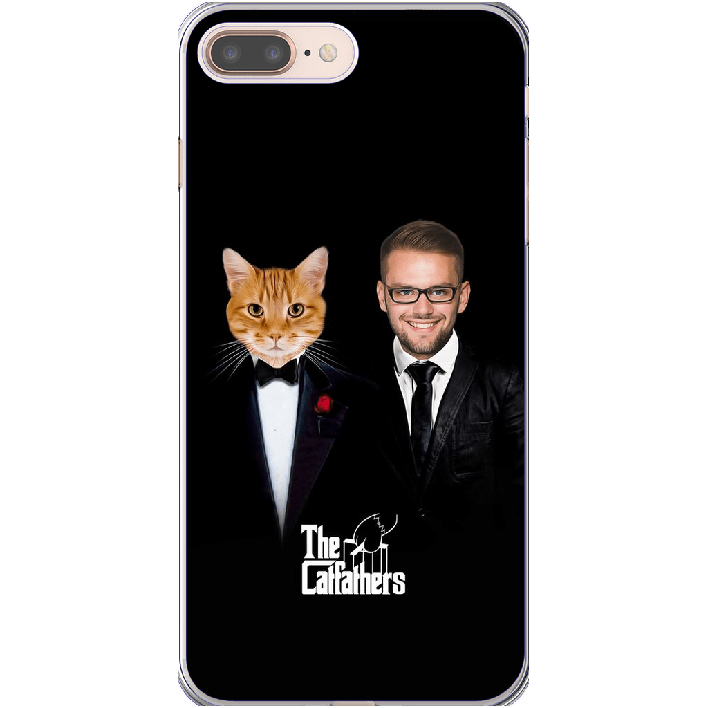 Funda para móvil personalizada &#39;Los Padres Gatos&#39;