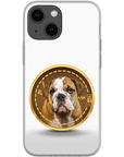 Funda para teléfono personalizada 'Crypto personalizado (tu perro)'