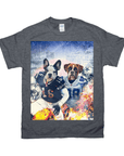 Camiseta personalizada para 2 mascotas 'Dallas Doggos'