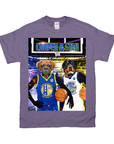 Camiseta personalizada para 2 mascotas 'Golden State Doggos'