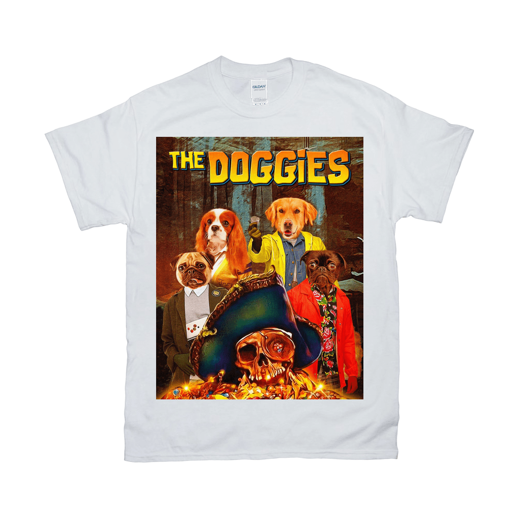 Camiseta personalizada con 4 mascotas &#39;The Doggies&#39;