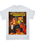 Camiseta personalizada con 4 mascotas 'The Doggies'