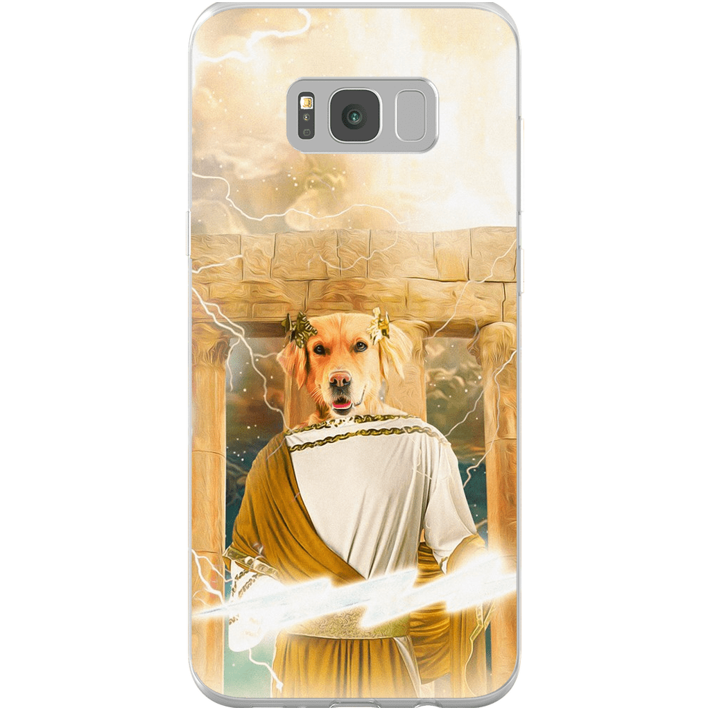 Funda para móvil personalizada &#39;Zeus Doggo&#39;