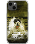 Funda para móvil personalizada 'Pawblo Escobar'