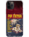 Funda personalizada para teléfono con 2 mascotas 'Pup Fiction'